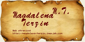 Magdalena Terzin vizit kartica